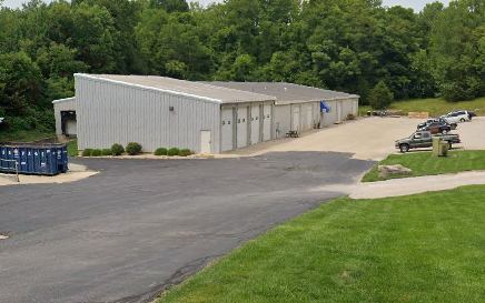 Quality Casework and Laminate manufacturing building, back of campus
